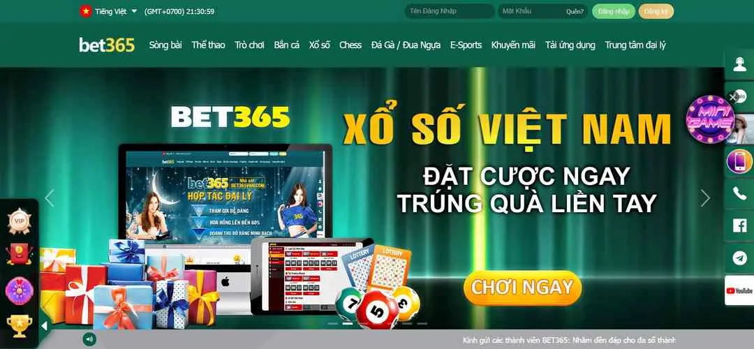 Bet365 Vietnam Guide — Ưu đãi thể thao và ưu đãi trong trận không giống nhau